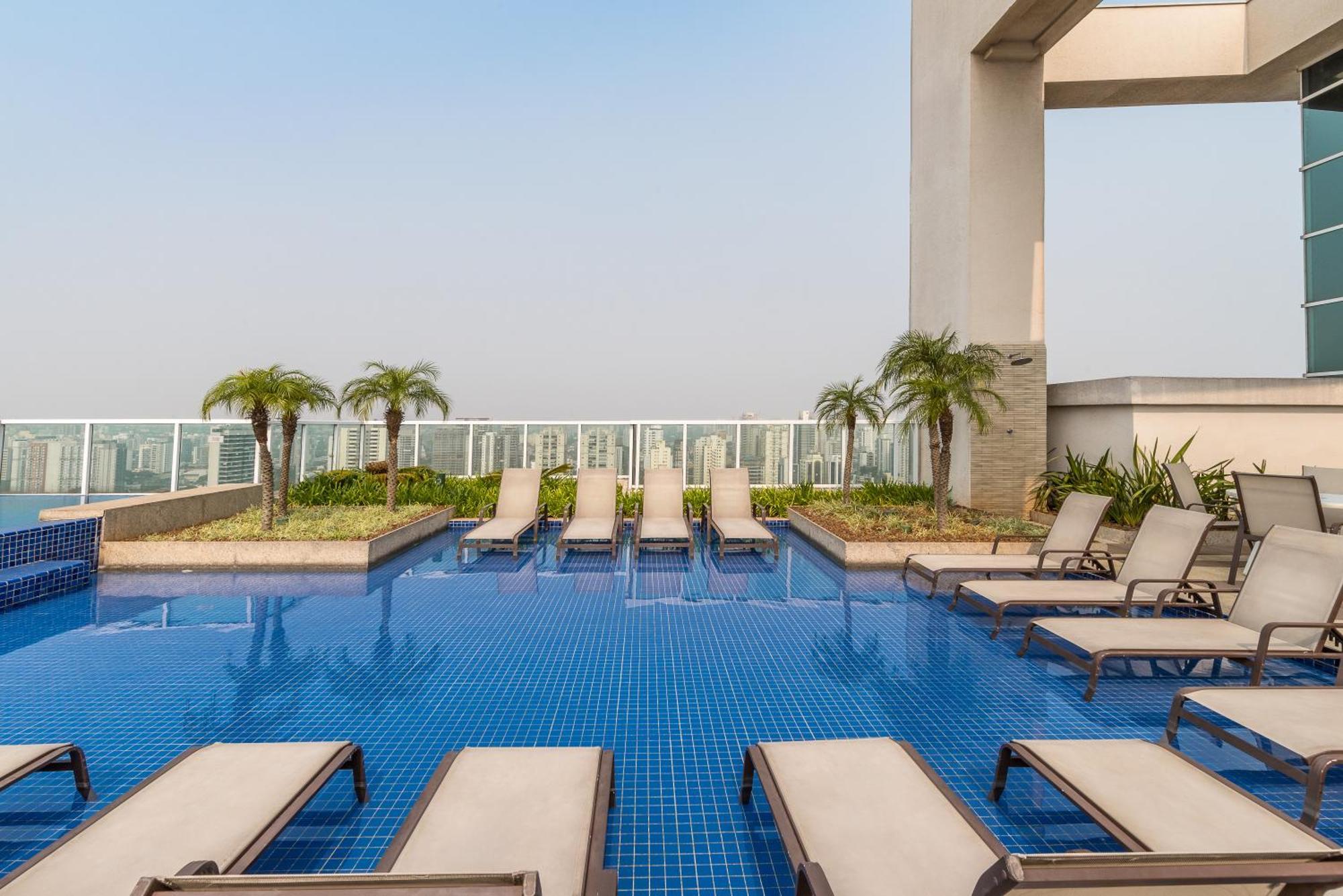 Estilo, Conforto E Vista Panoramica Ideal Para Trabalho Ou Lazer São Paulo Extérieur photo