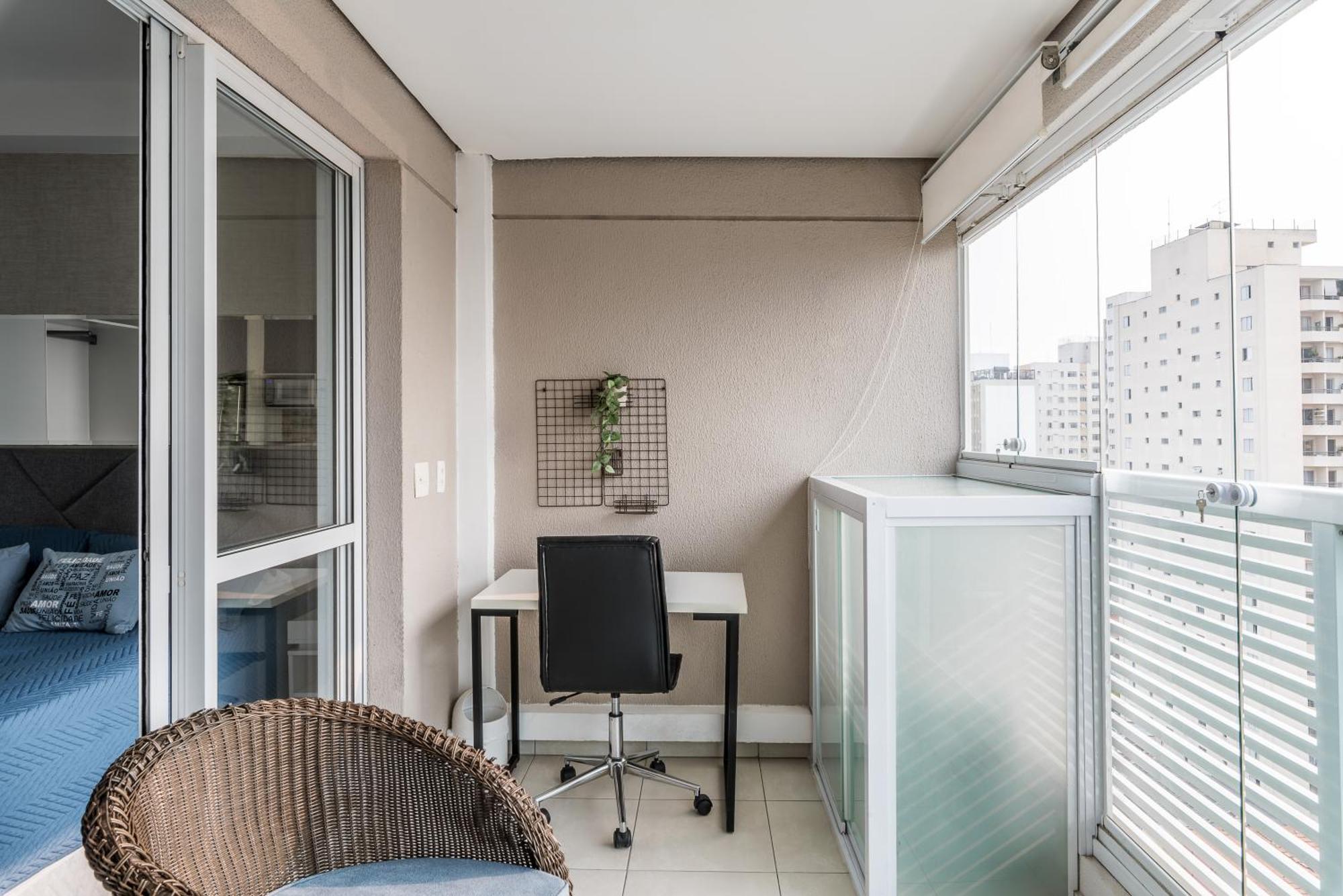 Estilo, Conforto E Vista Panoramica Ideal Para Trabalho Ou Lazer São Paulo Extérieur photo