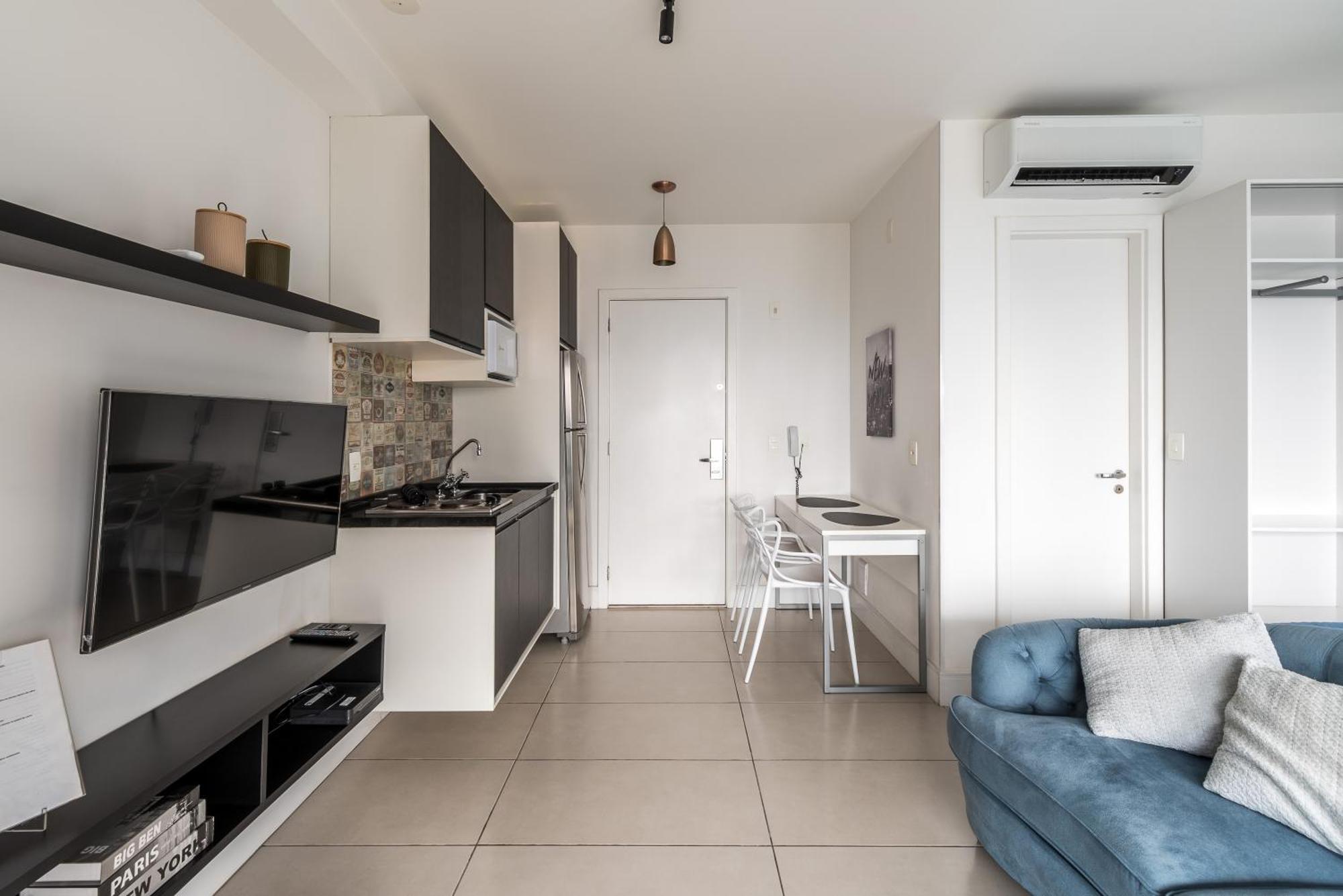 Estilo, Conforto E Vista Panoramica Ideal Para Trabalho Ou Lazer São Paulo Extérieur photo